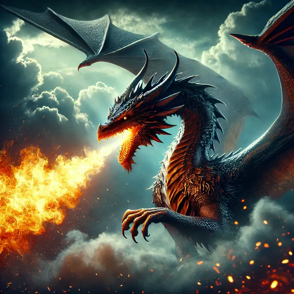 a dragon card