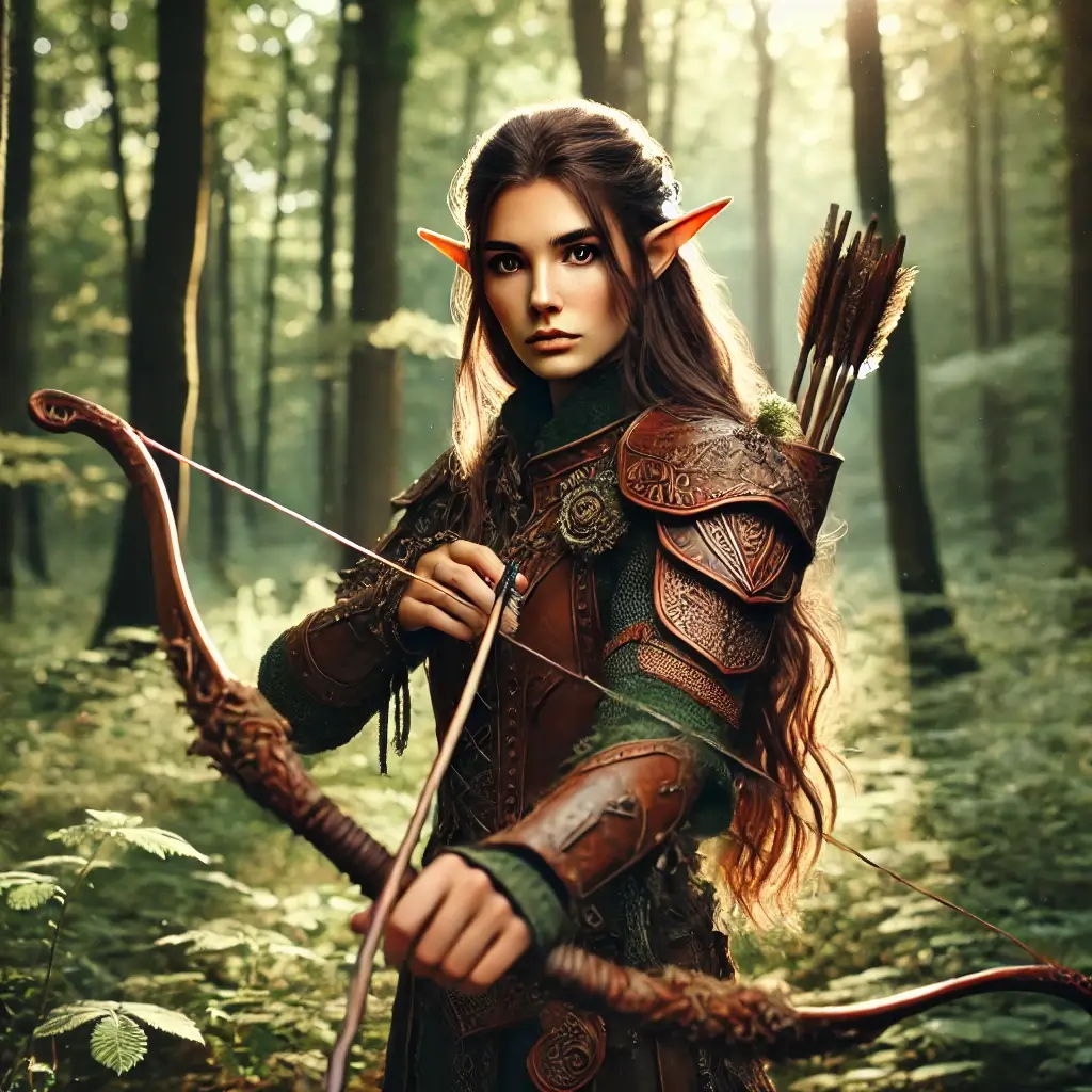 an elf card